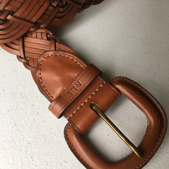 Ralph Lauren Leather Belt Sz Medium - Picture 2 of 6